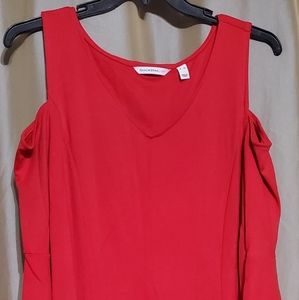 Isaac Mizrahi Live Cold Shoulder Dress w/ Bell Sleeves (New)